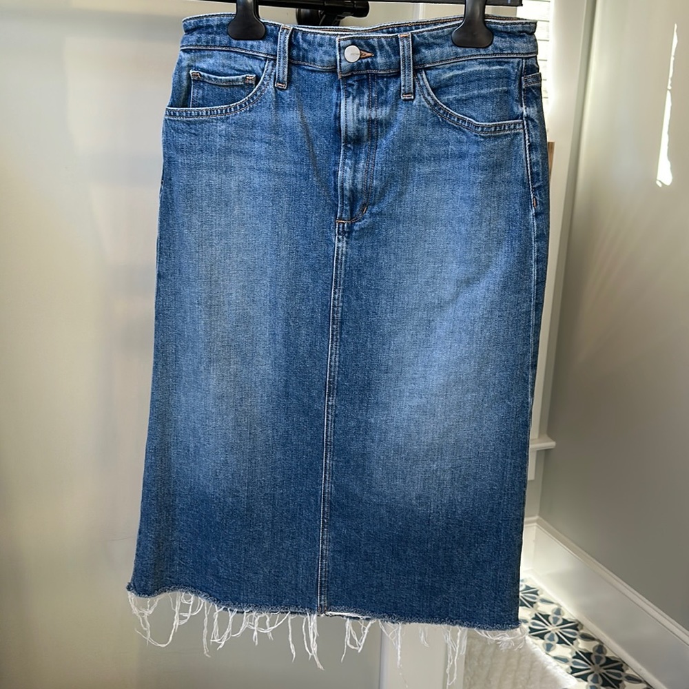 Joe’s Jean midi skirt size 30 Rhapsody wash